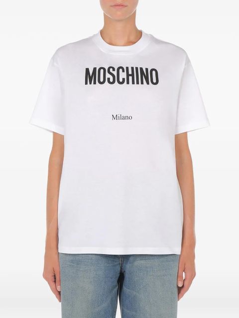 Moschino logo-printed T-shirt - White - zdjęcie produktu nr 1