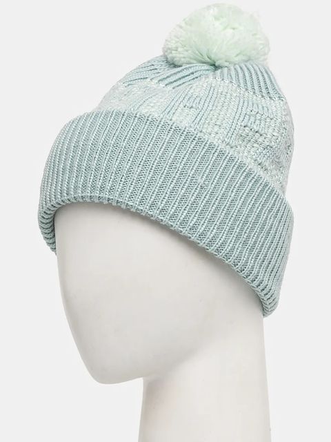 The North Face czapka Retro Cabin Beanie kolor zielony NF0A88QW9BO1 - zdjęcie produktu nr 2