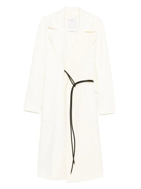 Sportmax knotted-tie fastening coat - Neutrals - zdjęcie produktu nr 1
