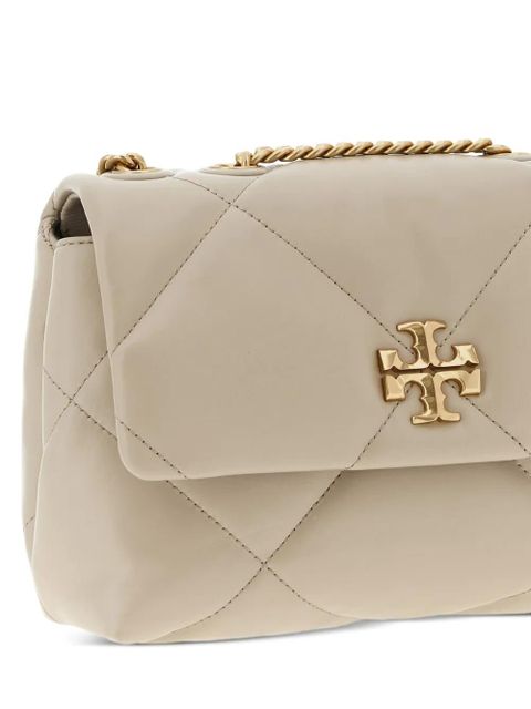 Tory Burch small Kira diamond-quilted cross body bag - Neutrals