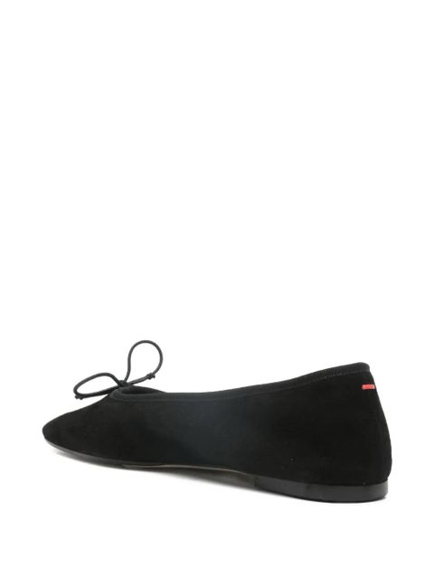 Aeyde Tiby bow ballet flats - Black