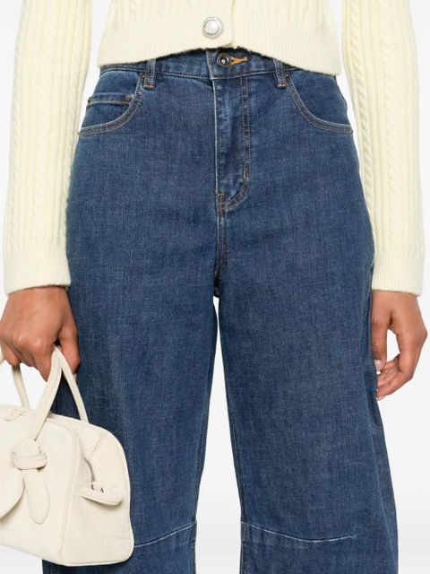 Self-Portrait five-pockets jeans - Blue