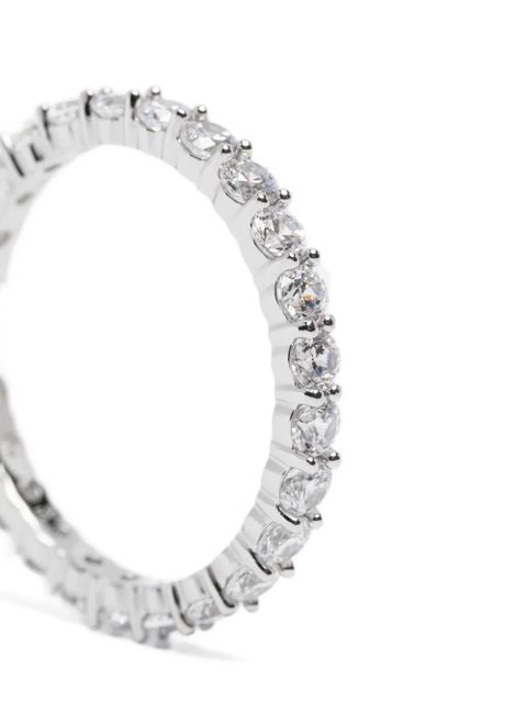 Swarovski Halo crystal ring - Silver