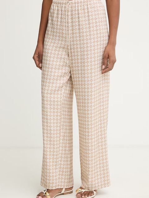 Trussardi spodnie damskie z wiskozy - zdjęcie produktu nr 1