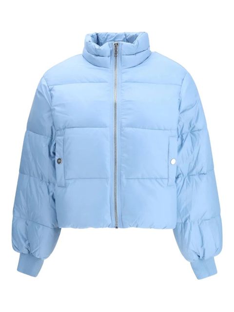 GANNI zip-up puffer jacket - Blue - zdjęcie produktu nr 1
