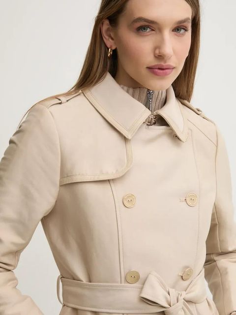 Morgan trencz GSELAM damski kolor beżowy przejściowy GSELAM