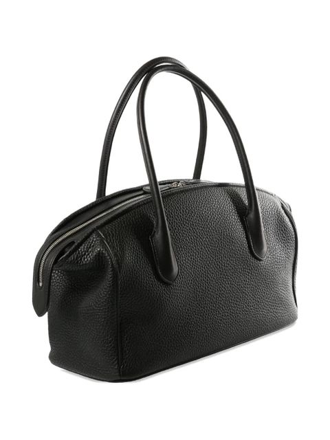 The Row leather tote bag - Black - zdjęcie produktu nr 2