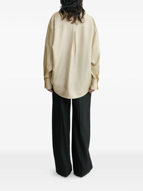 TOTEME striped shirt - Neutrals - zdjęcie produktu nr 2