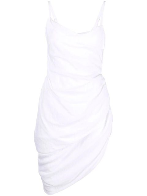 Jacquemus La Robe Saudade draped minidress - White - zdjęcie produktu nr 1