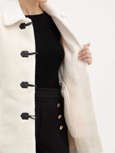 Morgan płaszcz kolor beżowy GSIXTY