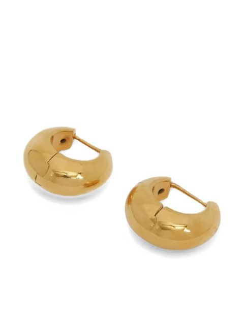 Jil Sander hoop earrings - Gold