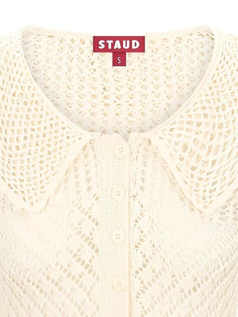 STAUD Vienna open-knit cardigan - Neutrals - zdjęcie produktu nr 2