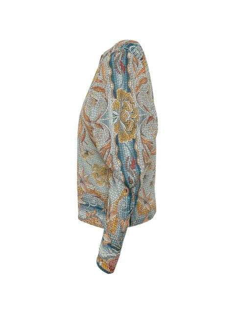 FARM Rio Mosaic Garden blouse - Blue