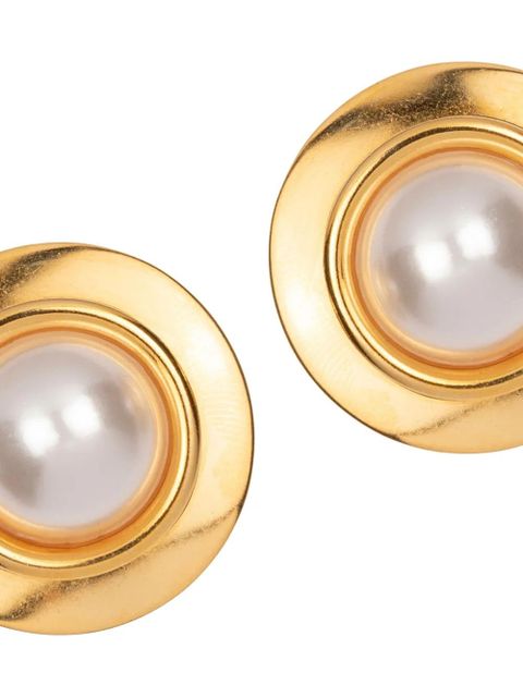Jennifer Behr Alva pearl-plated earrings - Silver - zdjęcie produktu nr 2