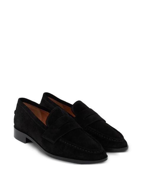 ATP Atelier Airola almond-toe loafers - Black