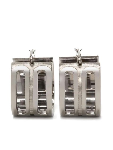 Victoria Beckham B Frame earrings - Silver - zdjęcie produktu nr 1