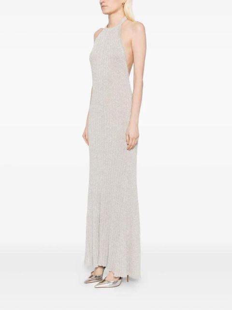 TOM FORD metallic knit dress - Neutrals