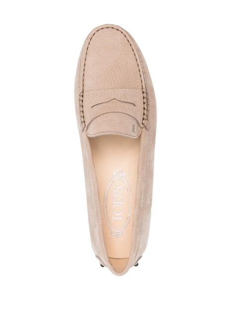 Tod's Gommino suede loafers - Neutrals