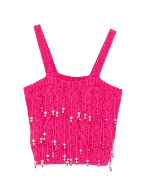 PINKO Potassio beaded-embellishment vest - zdjęcie produktu nr 1
