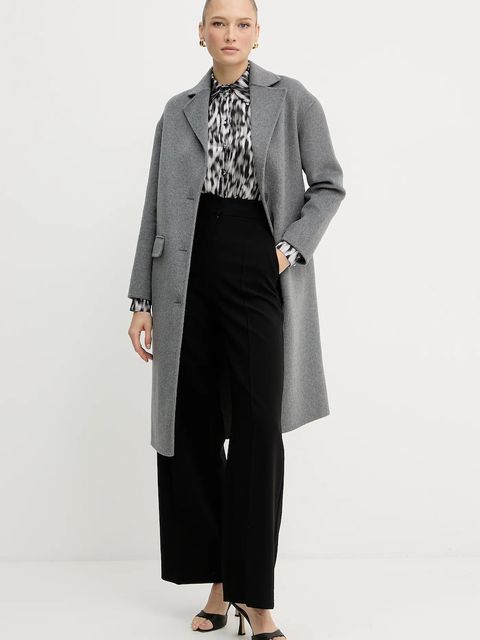 Silvian Heach płaszcz z wełną PARASCHIV kolor szary GPA25517CP - zdjęcie produktu nr 2