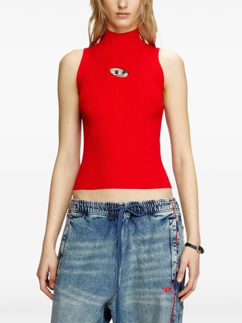 Diesel M-Onvervax top - Red