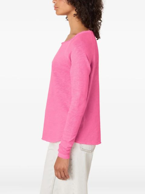 American Vintage Sonoma raglan-sleeves T-shirt - Pink