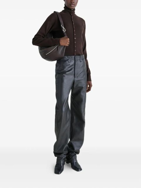 LEMAIRE high-neck cardigan - Brown - zdjęcie produktu nr 2