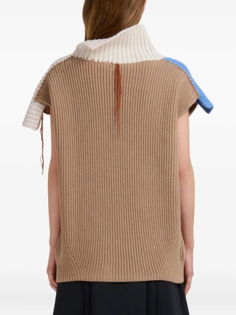 Marni textured short-sleeve T-shirt - MXW36 DUNE