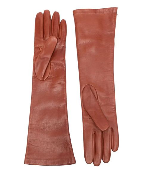 Max Mara lambskin gloves - Brown - zdjęcie produktu nr 2