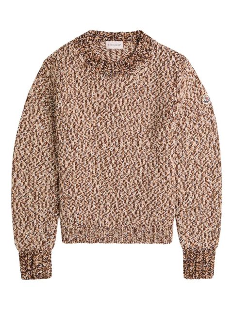 Moncler wool sweater - Brown - zdjęcie produktu nr 1