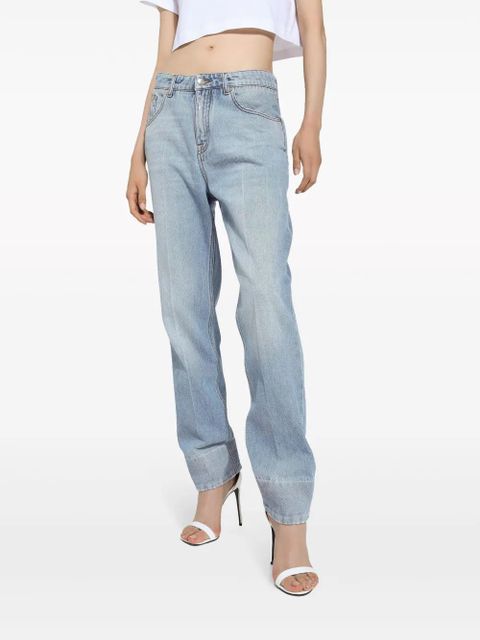Dolce & Gabbana mid-rise boyfriend-fit jeans - Blue