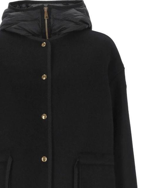Moncler Bonreposse hooded coat - Black