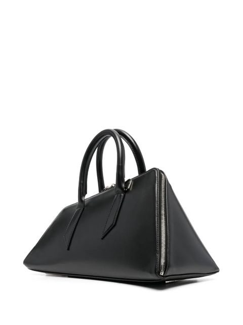 The Attico Sunday triangle tote bag - Black