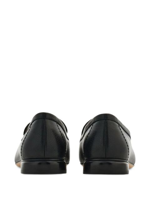 Ferragamo Gancini fringed loafers - Black
