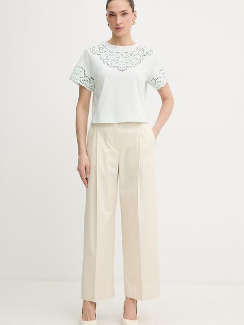 Twinset t-shirt bawełniany - zdjęcie produktu nr 1