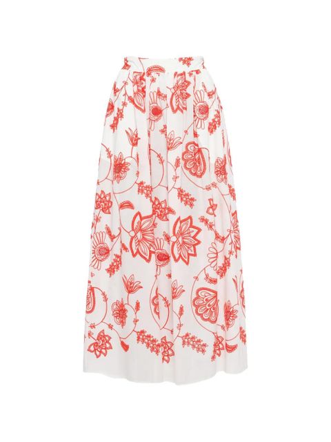 ERES Calie midi skirt - Red - zdjęcie produktu nr 1