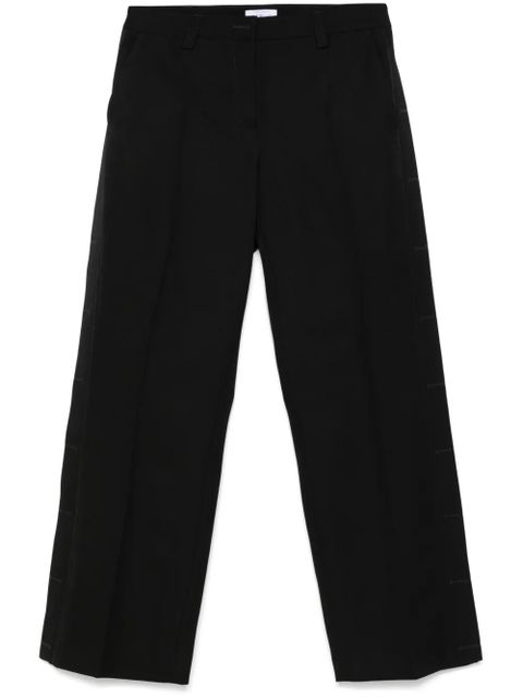 Off-White wide trousers - Black - zdjęcie produktu nr 1