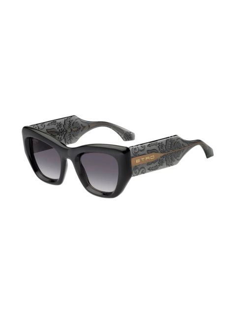 ETRO Paisley cat-eye sunglasses - Grey