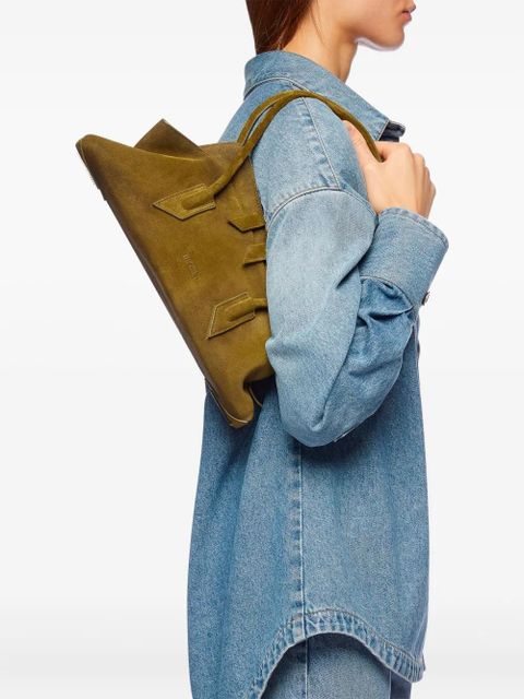 The Attico La Passeggiata double-zip tote bag - Green - zdjęcie produktu nr 2