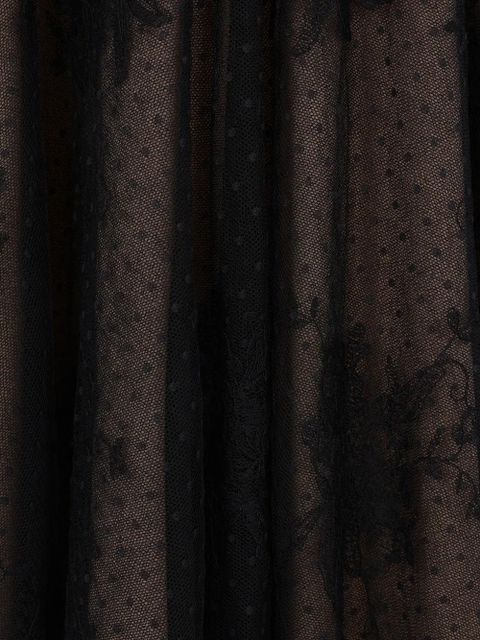 Dolce & Gabbana lace maxi dress - Black