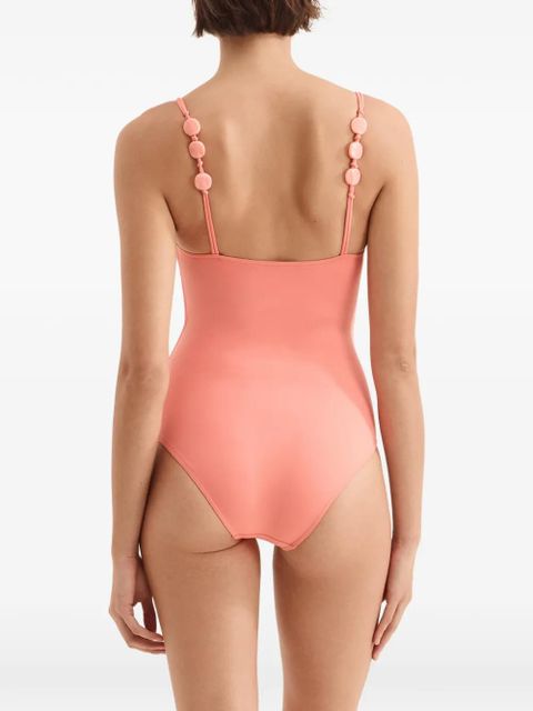 ERES Lynda strap-detail swimsuit - Pink