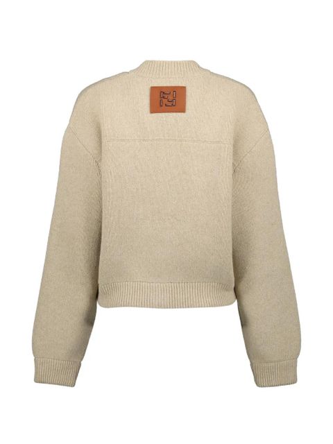 FENDI buttoned-flap pocket fitted jacket - Neutrals - zdjęcie produktu nr 2