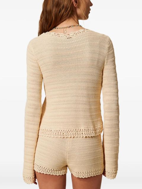 TWINSET knitted shorts - Neutrals