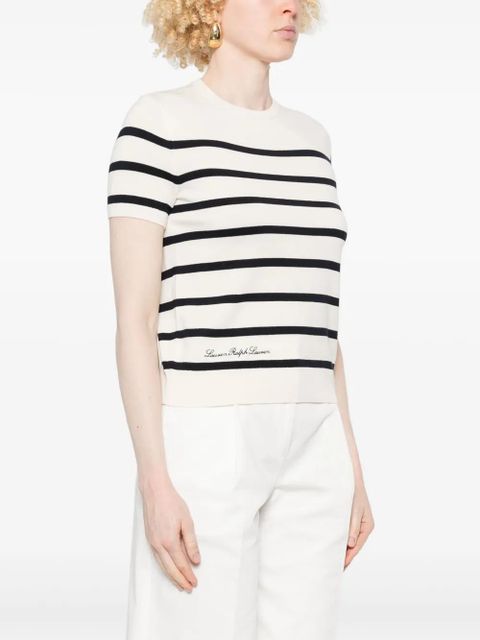 Lauren Ralph Lauren striped T-shirt - Neutrals