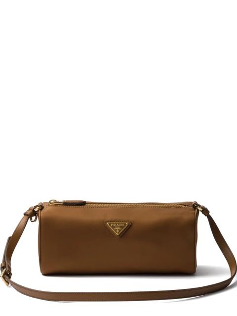 Prada Re-Nylon top-zip shoulder bag - Brown - zdjęcie produktu nr 1