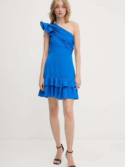 Morgan sukienka kolor niebieski mini prosta ROMELA - zdjęcie produktu nr 2