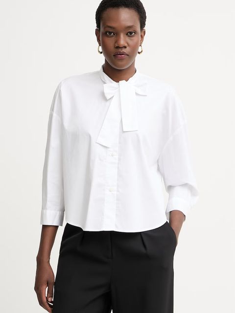 Armani Exchange koszula damska bawełniana - zdjęcie produktu nr 1