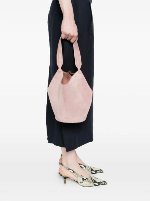 KHAITE Lotus textured tote bag - Pink - zdjęcie produktu nr 2