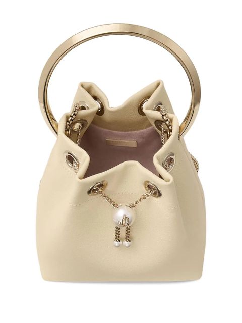 Jimmy Choo Bon Bon bucket bag - Neutrals