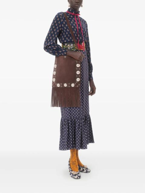 Valentino Garavani Voyage Imaginaire-print shirt - Blue